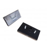 Фонарь габаритный боковой 50.3731-05 LED (белый 1-контакт)