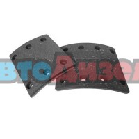 Накладка на колодку тормозную передняя верх+низ (2шт) серая WG9100440029/WG9100440027 STEYR