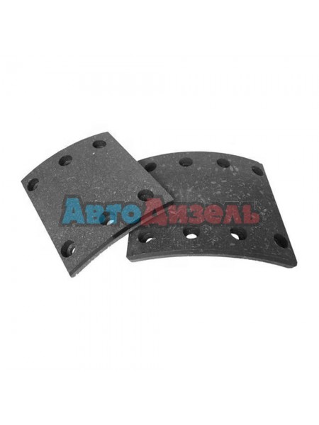 Накладка на колодку тормозную передняя верх+низ (2шт) серая WG9100440029/WG9100440027 STEYR