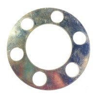 Пластина стопорная балансира (7 отверстий круглая, S=1 мм) SHAANXI F3000 99014520265
