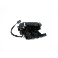 Замок двери кабины с тягой левый новая модель DZ16231340115 SHAANXI X6000 Оригинал