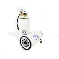 Фильтр топливный PL420/612600081335 с подогревом (плоская фишка) белый JIESHI