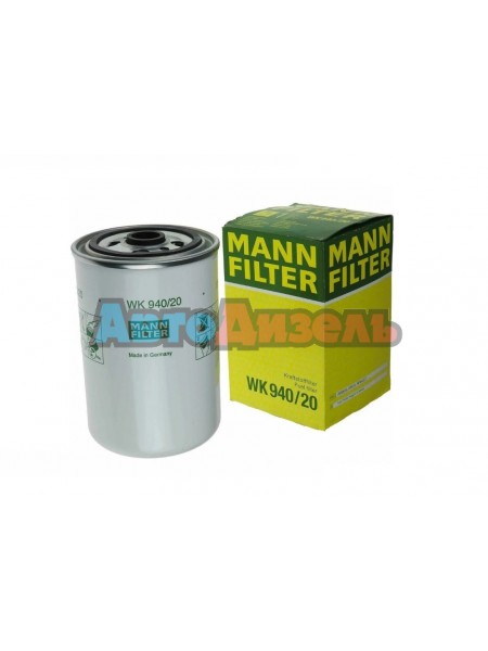 Фильтр топливный WK940/20 MANN FILTER ЯМЗ-534