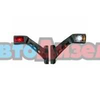 Фонарь габаритный боковой (рога) 12/24V LED