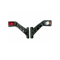 Фонарь габаритный боковой (рога) 12/24V LED