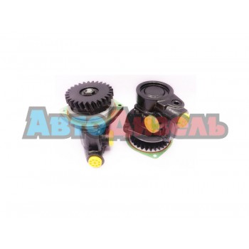 Насос ГУРа 28 зубьев DZ97189470213 SHAANXI X3000/X5000/X6000 Оригинал