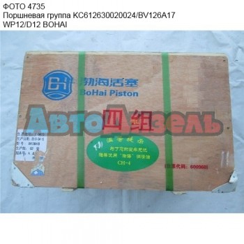 Поршневая группа WP12/D12 KC612630020024/BV126A17 BOHAI