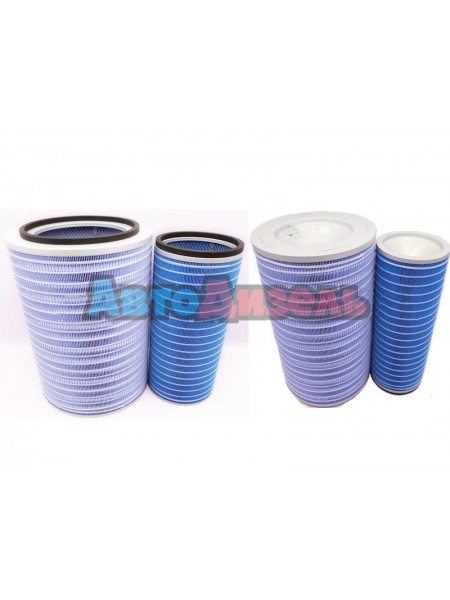 Фильтр воздушный K3046 внизу с углублением HOWO 2007 г/Автобус KLQ-6116G AFORTO